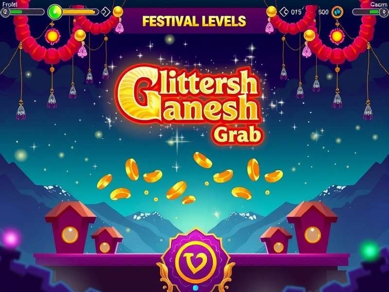 Glittering Ganesh Grab Festival Level